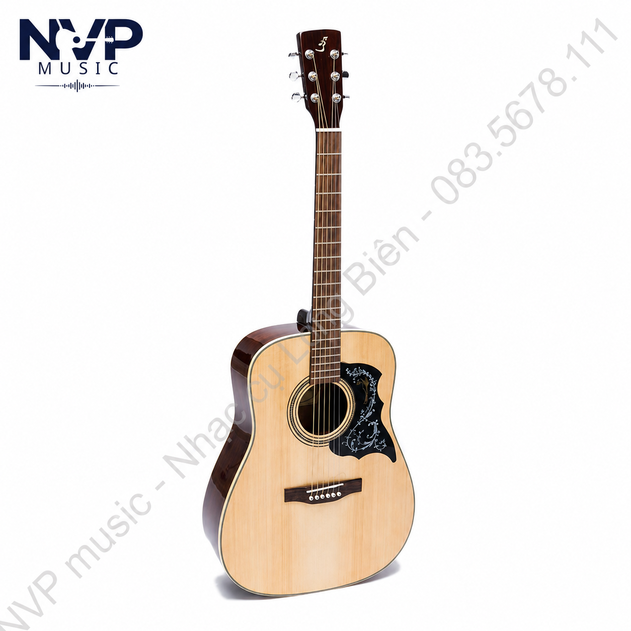 Đàn Guitar Acoustic Ba Đờn D-200