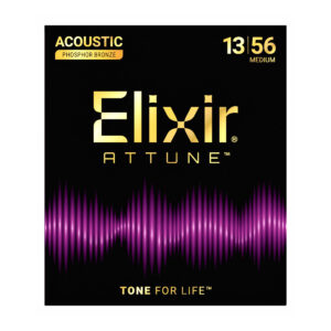 Dây đàn guitar acoustic Elixir Attune 21102 Phosphor Bronze 13-56 Medium chính hãng