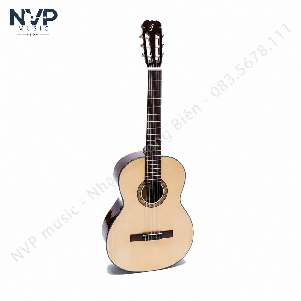 Đàn Guitar Classic Ba Đờn C-100 mặt gỗ Thông Sitka, lưng hông Hồng Đào chất lượng cao, dây Alice AC130, âm thanh ấm áp, phù hợp người mới học và học sinh sinh viên.