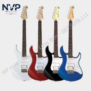 Đàn Guitar Điện Yamaha Pacifica 012 với 2 Single Coil và 1 Humbucker, Bolt-on, 22 phím, cần Maple, mặt phím Rosewood. Phù hợp người mới học và biểu diễn.