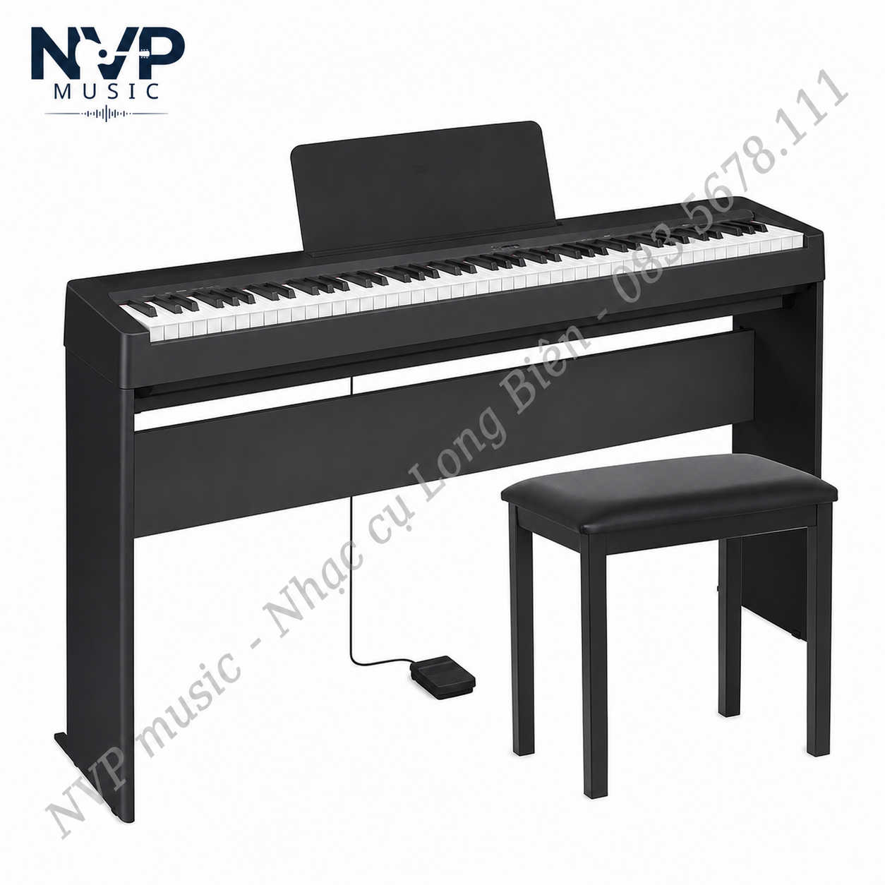 Đàn Piano Điện Yamaha P143BT 88 phím GHC, kết nối Bluetooth Audio/MIDI, loa 7W x 2, chức năng Duo và Dual. Phù hợp học tập, luyện tập và biểu diễn.